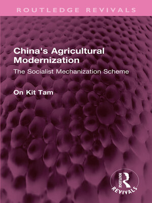 cover image of China's Agricultural Modernization